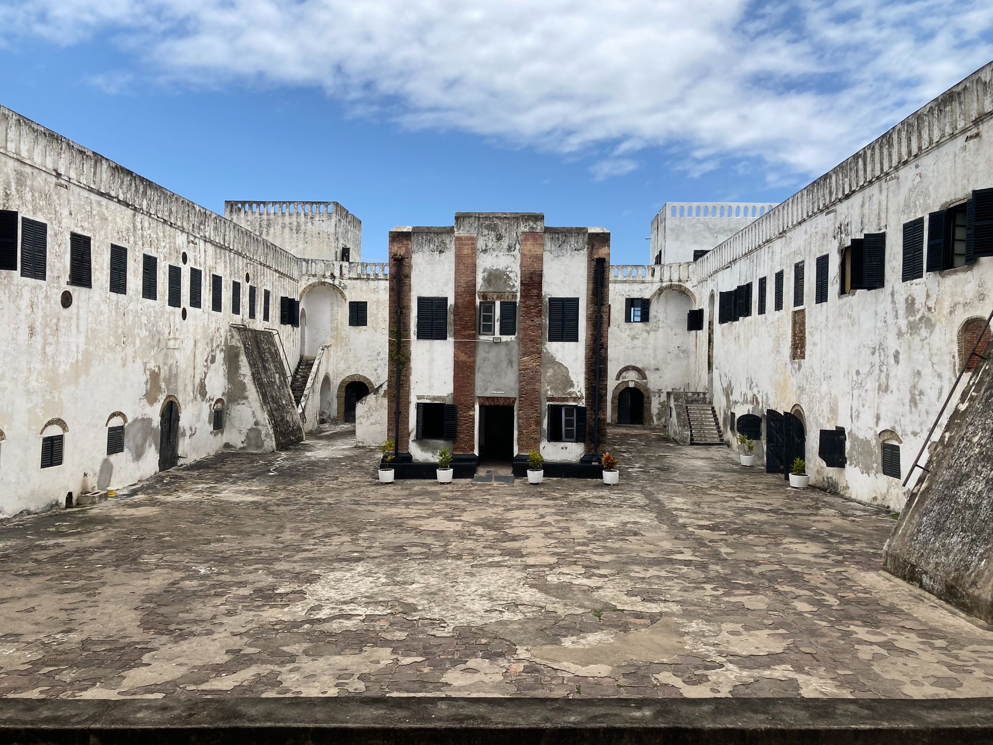 A powerful moment at Cape Coast Castle, standing where millions were held before the transatlantic journey. The weight of history here is impossible to ignore.